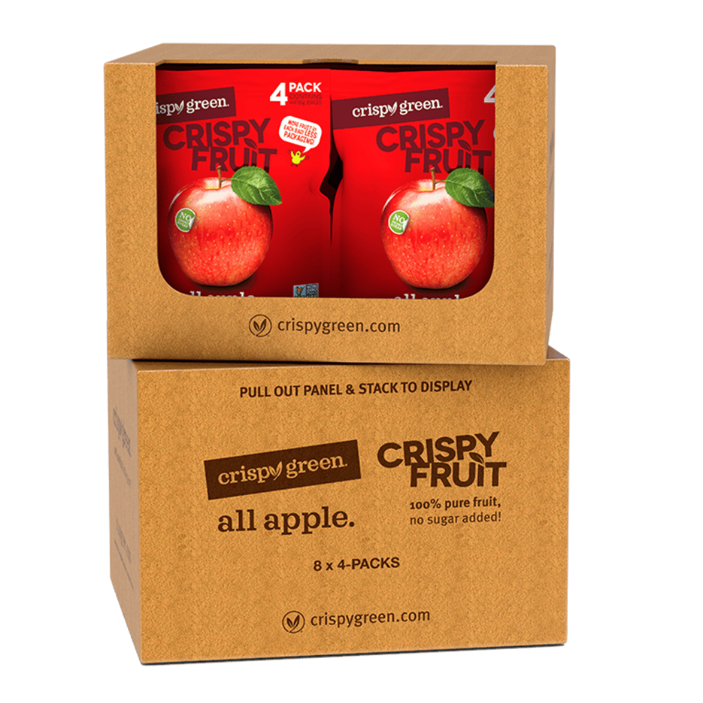 Freeze-Dried Apple Crispy Fruit - Case (8x four-packs)