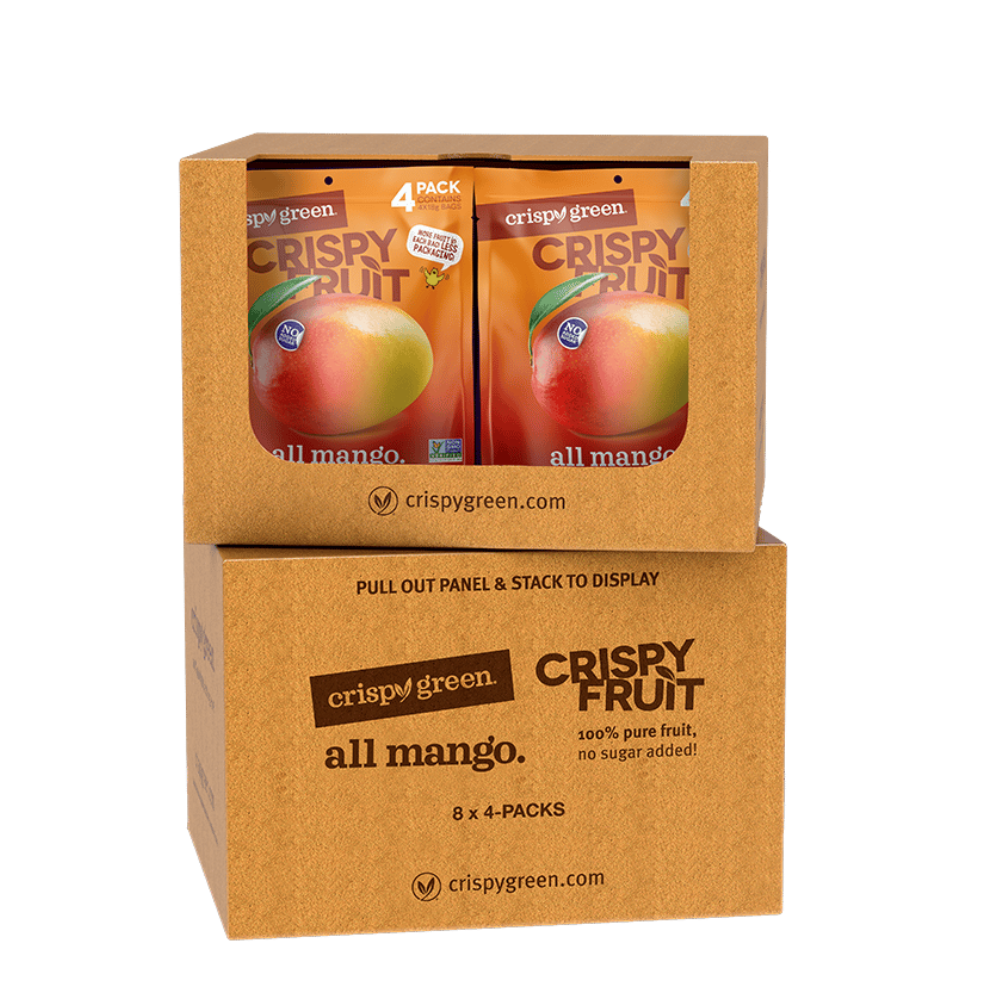 Freeze-Dried Mango Crispy Fruit - Case (8x four-packs)