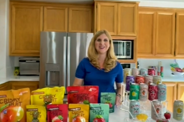 Crispy Fruit featured on Arizona Daily Mix with RD Sheri Gaw