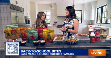 Crispy Fruit Featured on New York Living (WPIX11) with RD Toby Amidor