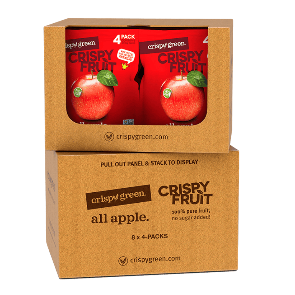 Freeze-Dried Apple Crispy Fruit - Case (8x four-packs)