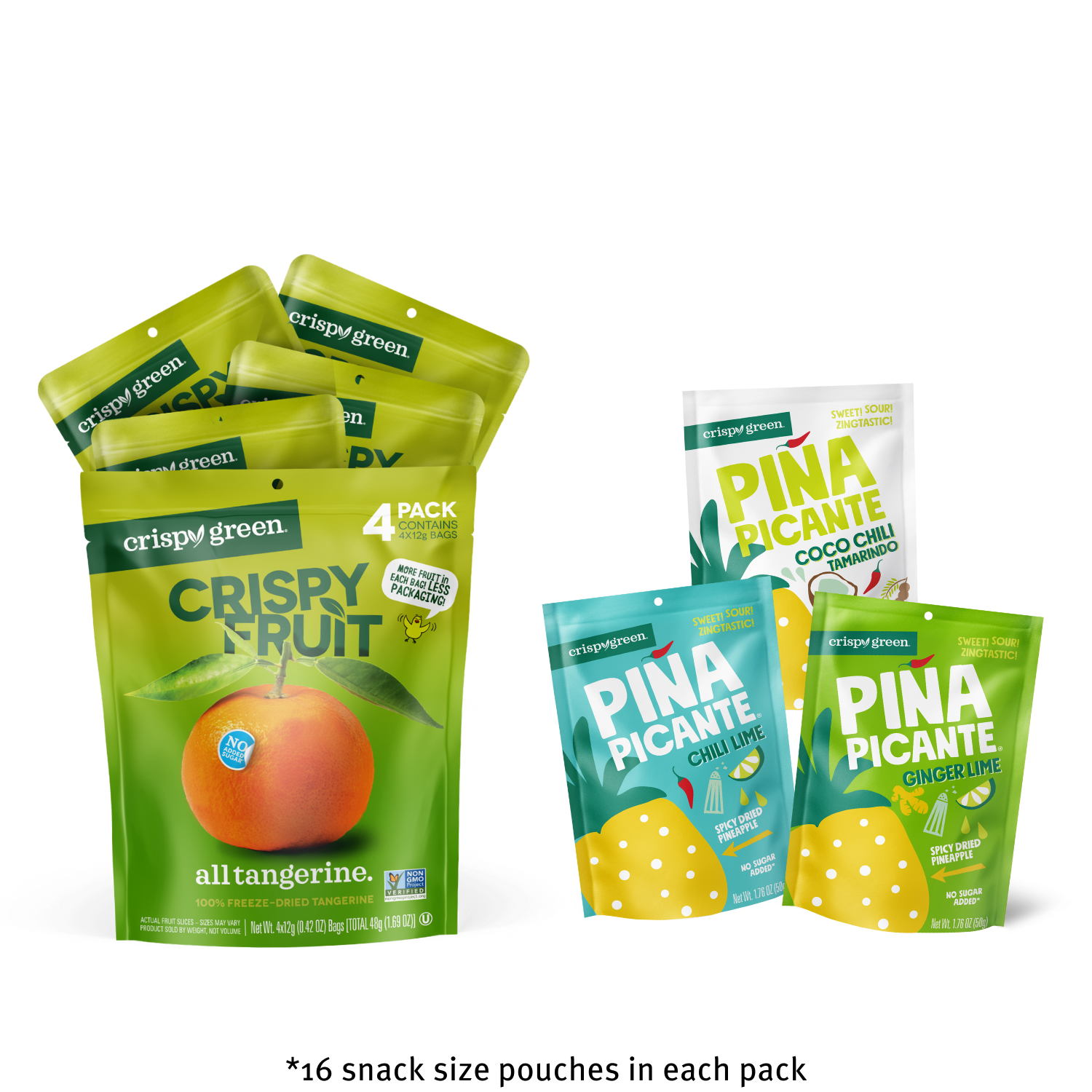 1 FreezeDried Fruit Snack Company Crispy Green