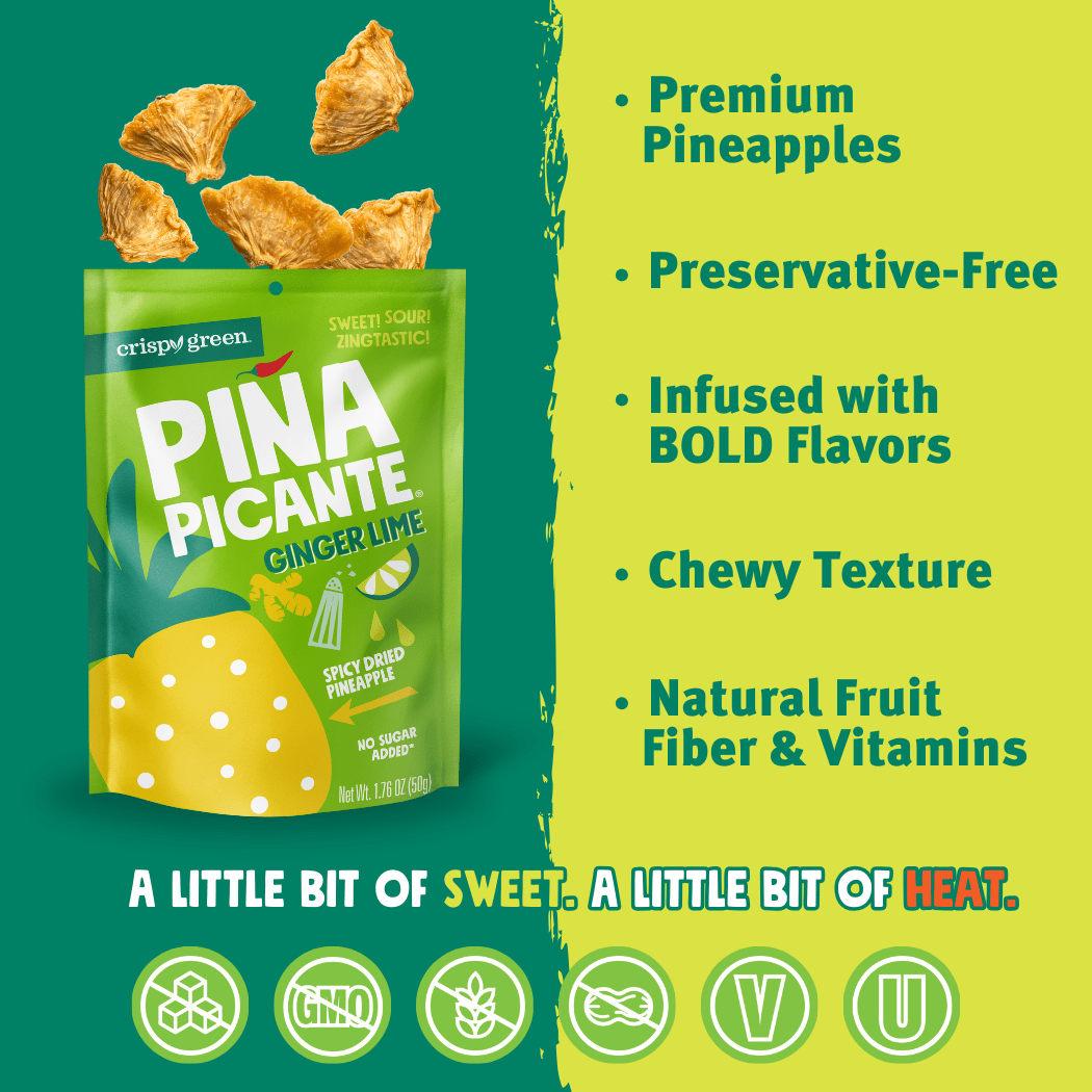 Air-Dried Pineapple - Piña Picante Ginger Lime