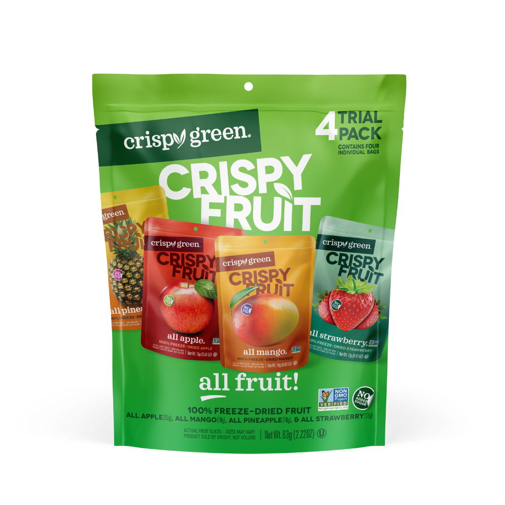 thumbnail image 2 of Crunchies Freeze-Dried Fruit Variety Pack | 100% Natural Crispy Fruit Snacks - 6 Resealable Bags 2 of 9